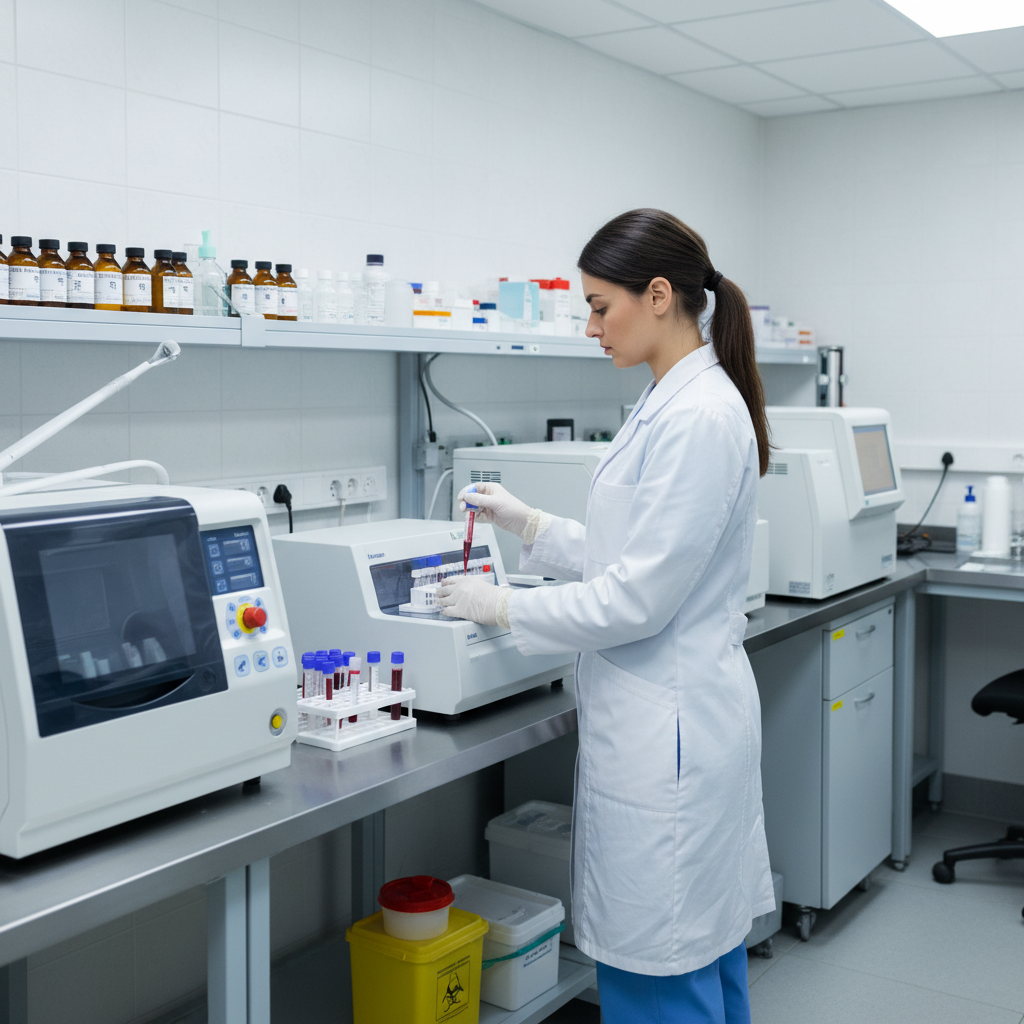 Lab testing and blood work