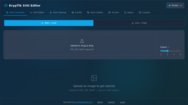 SVG Tool kit template preview