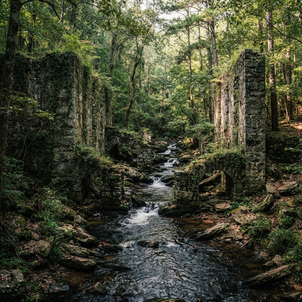 Sope Creek Paper Mill Ruins