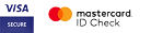 Visa Secure and Mastercard ID Check — 3D Secure protected
