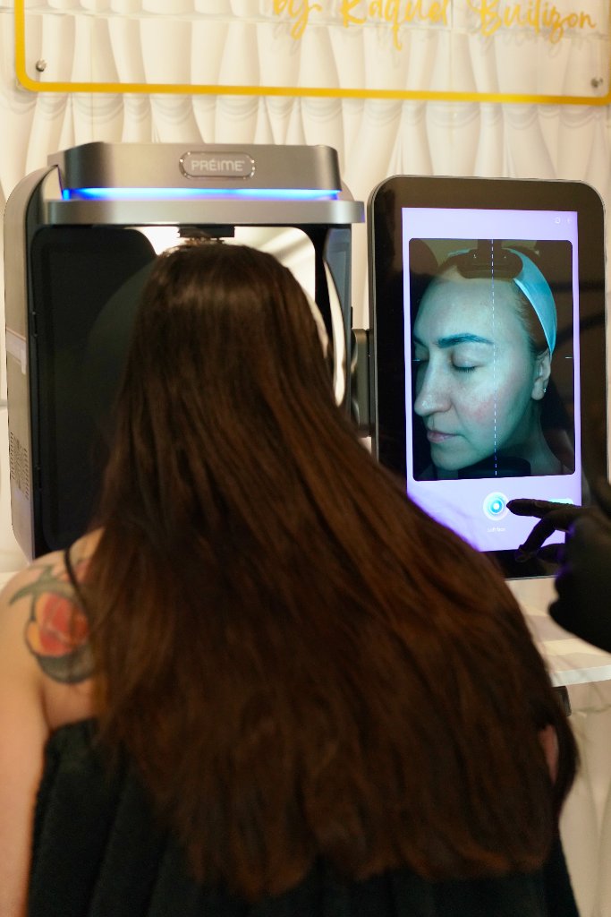 PRÉIME AI skin analysis