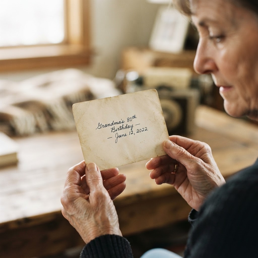“Grandma's 80th Birthday — June 12, 2022”