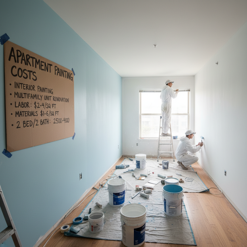 Apartment Painting Costs: A Pricing Guide for Multifamily Properties