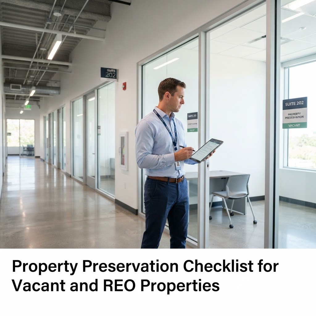 Property Preservation Checklist for Vacant and REO Properties