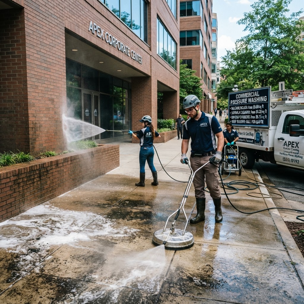 Pressure Washing Pricing: Commercial vs Residential