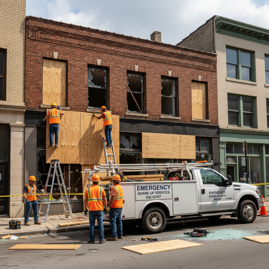 Emergency Board-Up & Property Stabilization