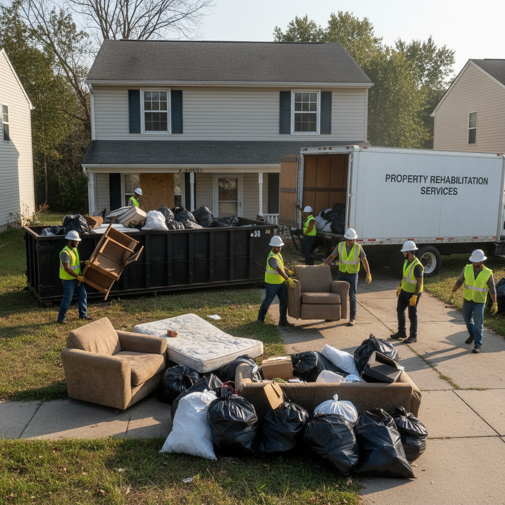 Foreclosure Cleanup and Trash-Out Services: What Lenders Need to Know