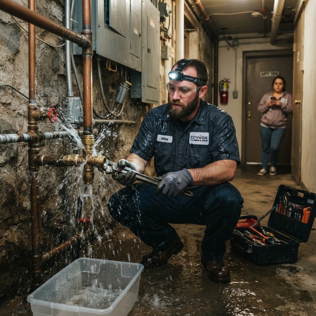 Multifamily Emergency Plumbing Response and Pipe Replacement