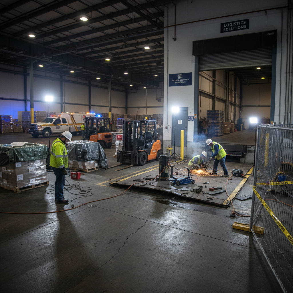 Industrial Loading Dock Emergency Repair: 24/7 Operations Maintained with Zero Product Loss