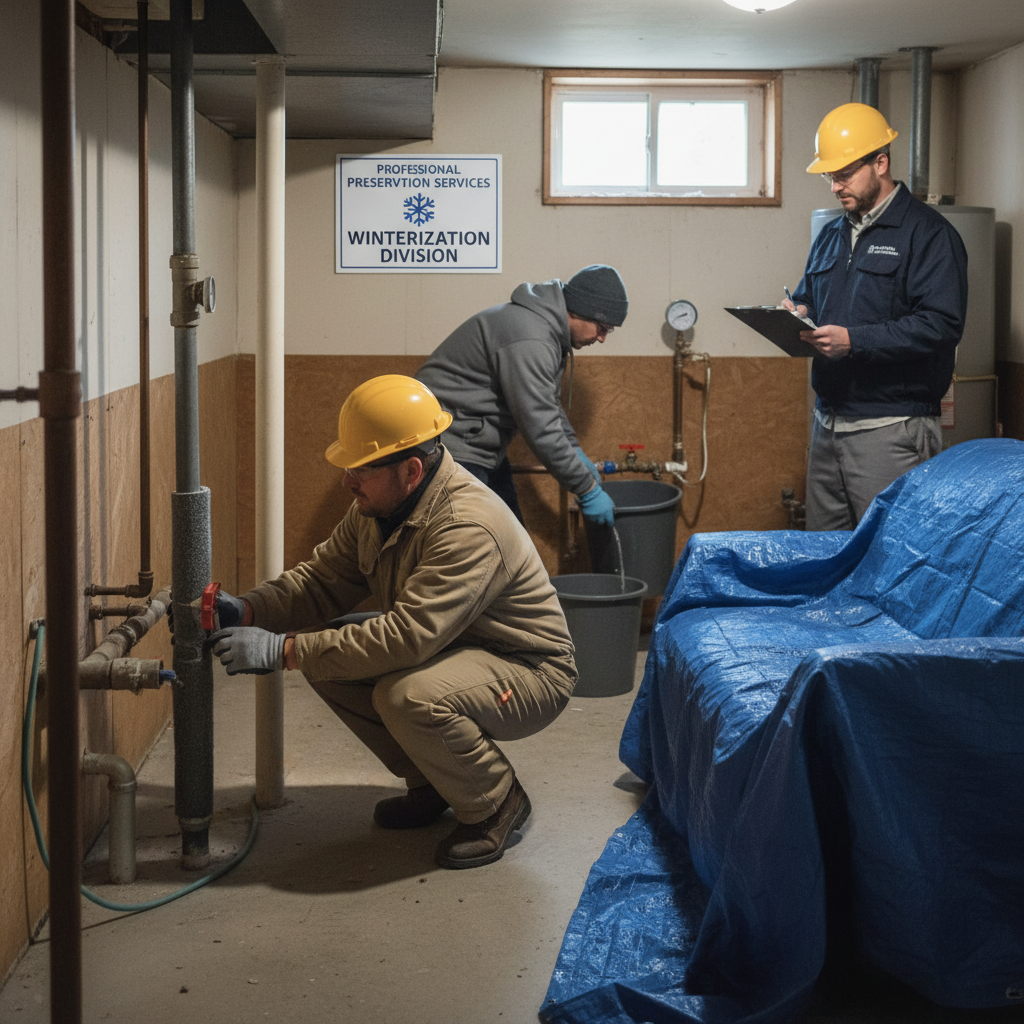 Winterization Services for Vacant Properties: A Complete Guide