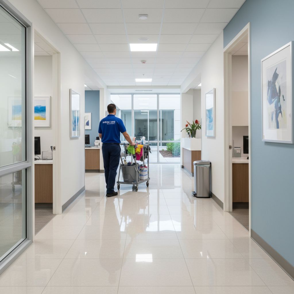 Medical Office Janitorial Excellence: Zero Compliance Violations and 4.7/5 Patient Satisfaction