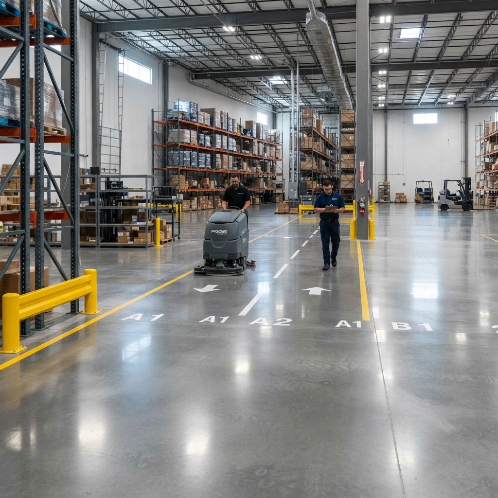 Warehouse Floor Sealing and Facility Maintenance Project