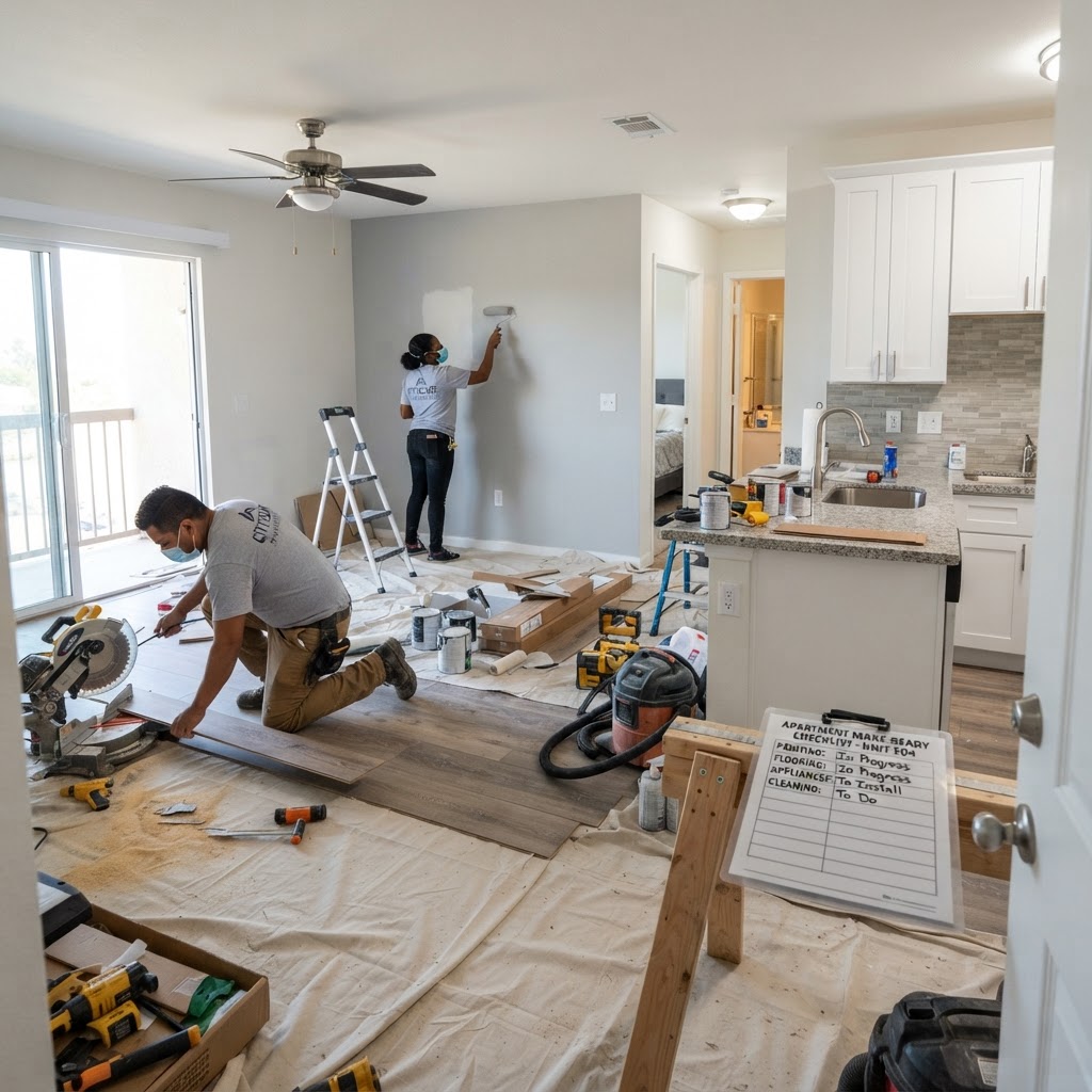 Multifamily Property Turnover Checklist: Streamlining the Make-Ready Process