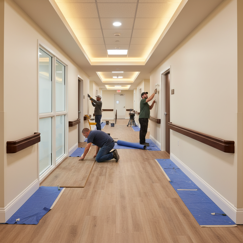 Senior Living Facility Renovation: 80-Unit Turnover with Minimal Resident Disruption