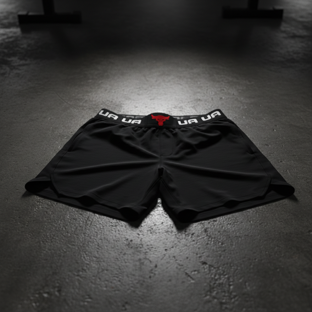 Under Armour Men's Project Rock Mesh Training Shorts – Loose Fit