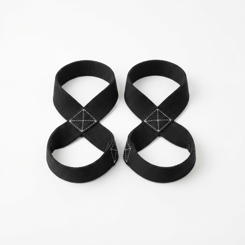 Gymreapers Figure 8 Lifting Straps – Deadlift Support