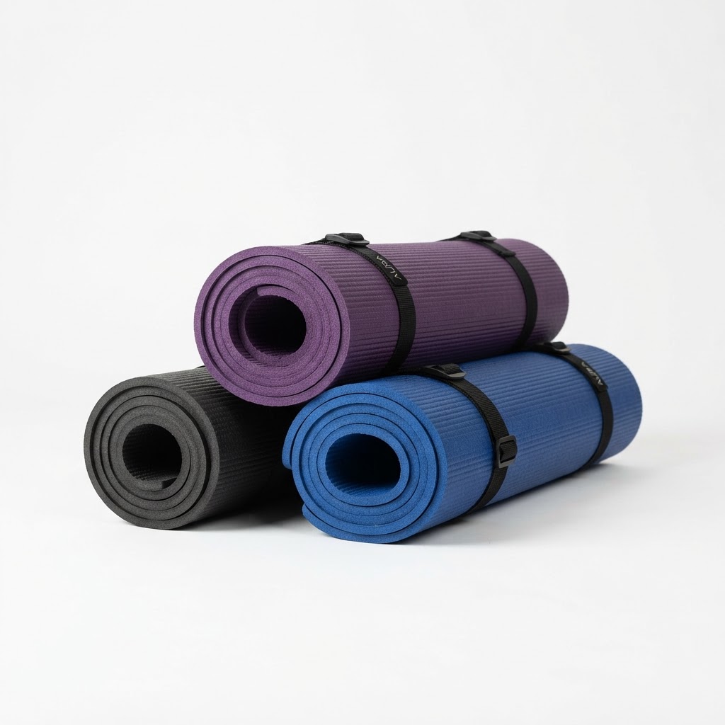 Premium Non-Slip Yoga Mat Set (3-Pack)