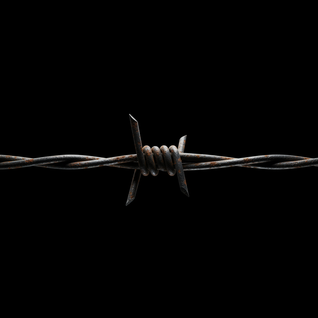 barbed wire