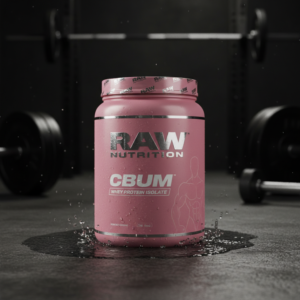 RAW Nutrition CBUM Itholate Whey Protein Isolate – Strawberry BumCake, 25 Servings