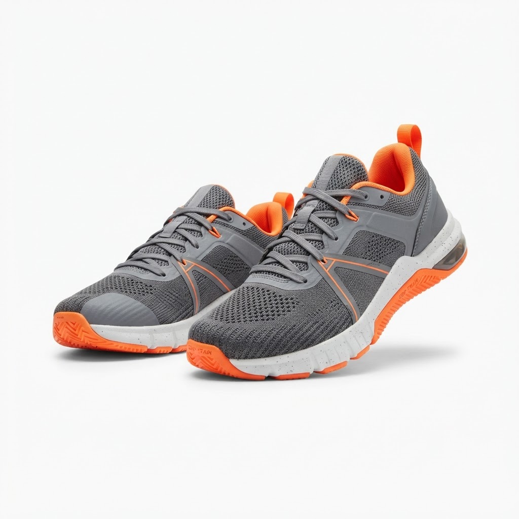 Men's Cross-Training Shoes with Stable Flat Sole