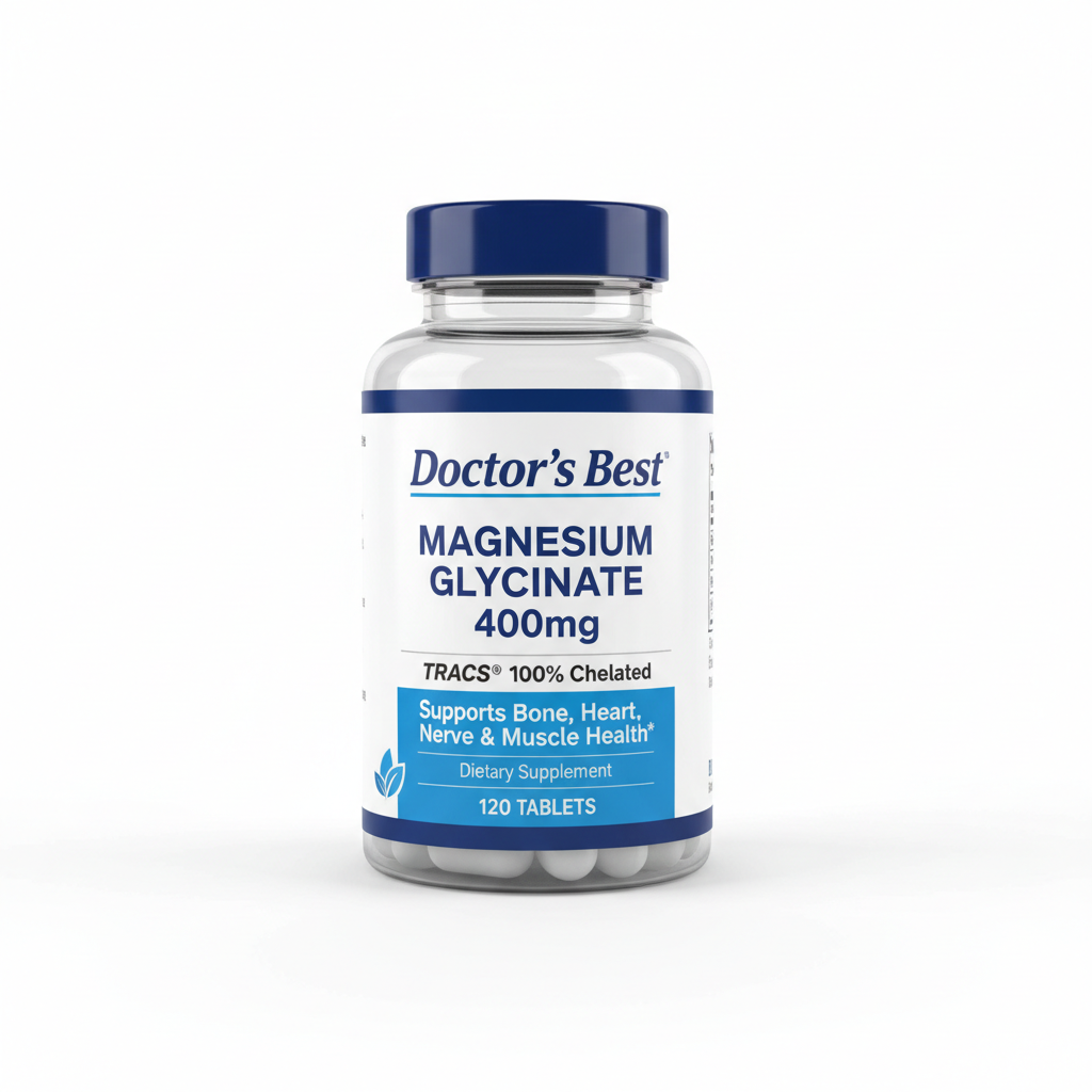 Doctor's Best Magnesium Glycinate 400mg