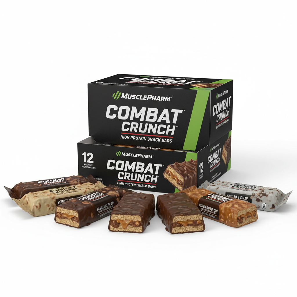 MusclePharm Combat Crunch Bars (12pk)