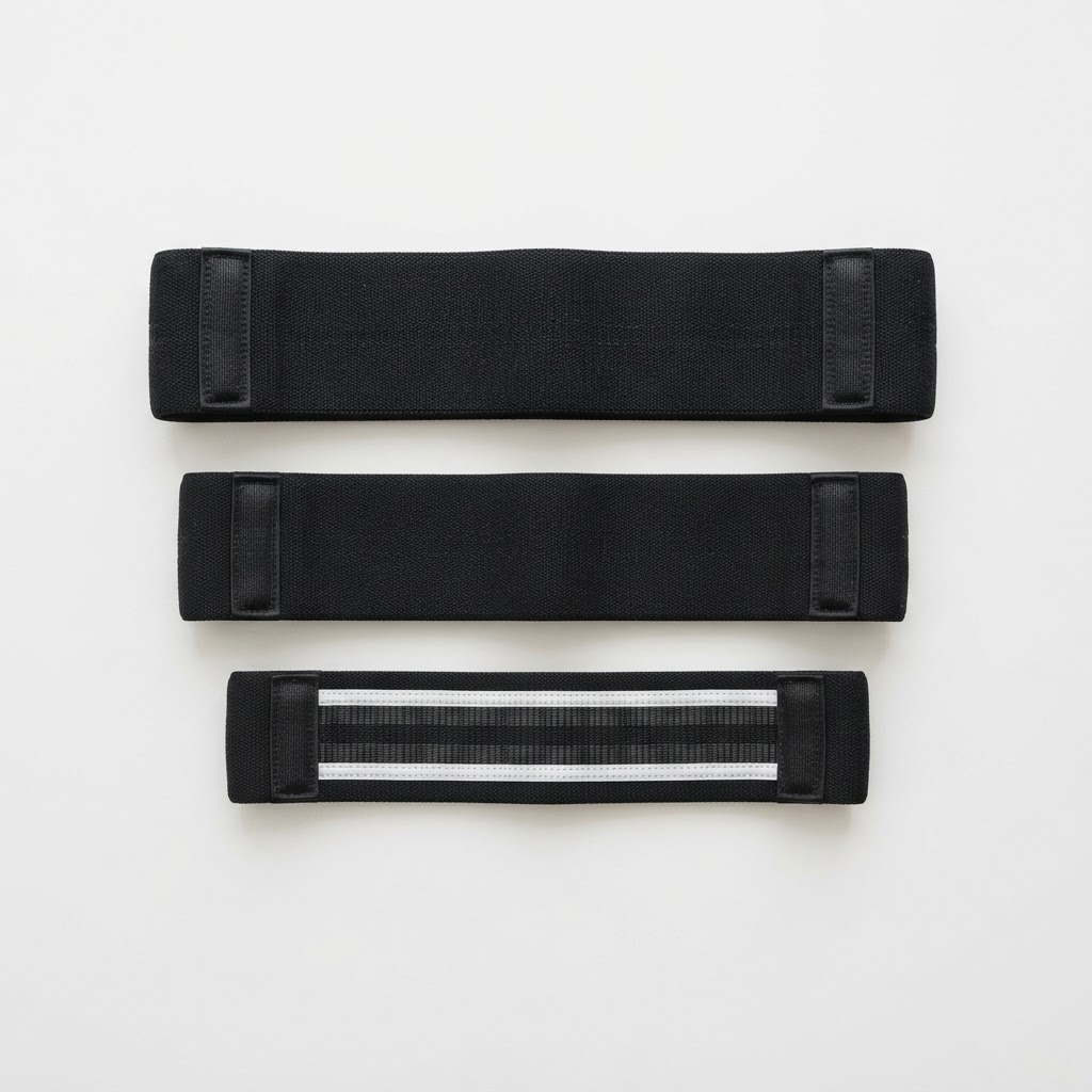 Fabric Hip Thrust Resistance Band Set – 3 Levels