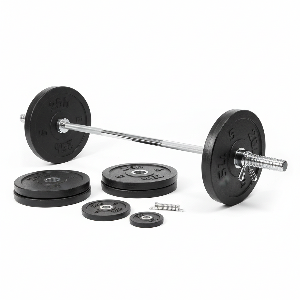 CAP Barbell Olympic Weight Set 110lbs