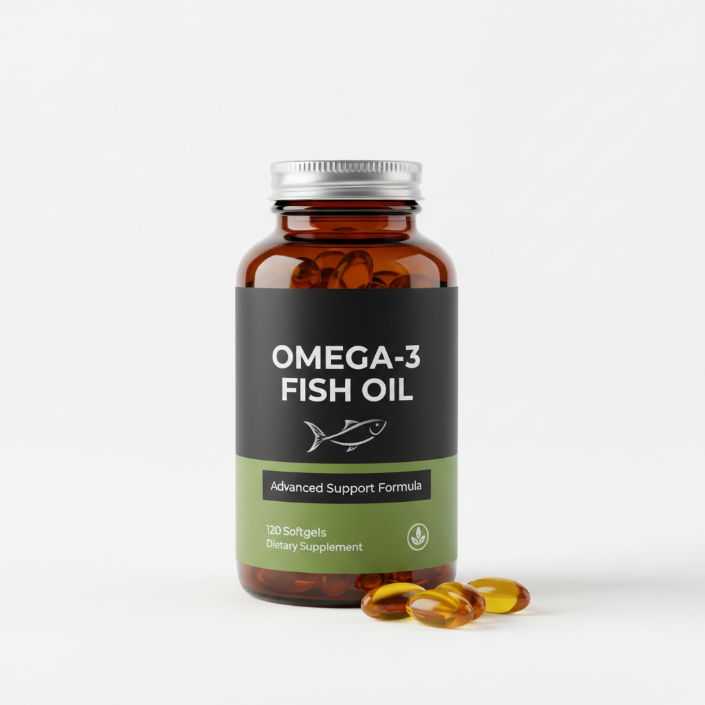 Omega-3 Fish Oil 180 Softgels