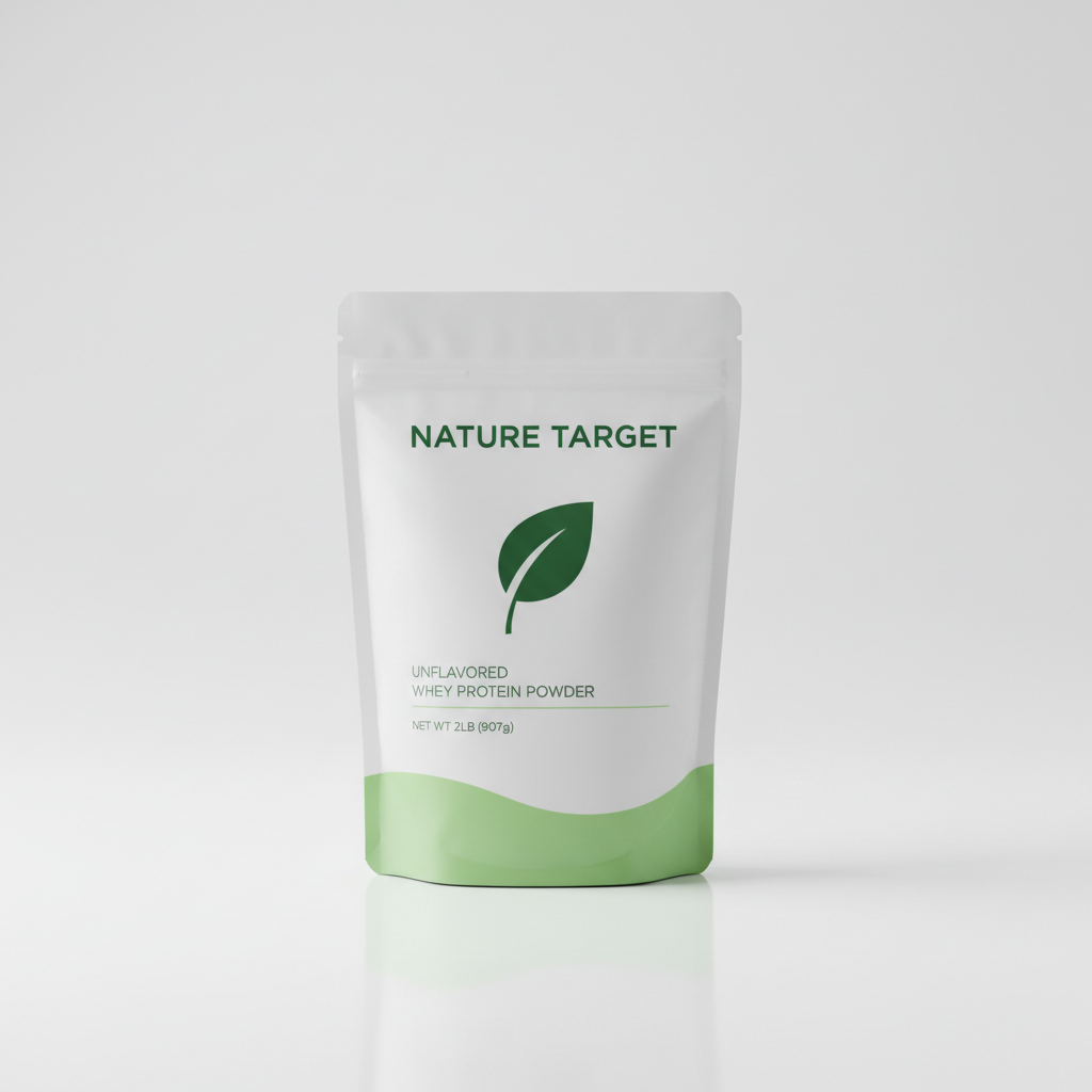 NATURE TARGET Unflavored Protein – 24g Whey + Pea Isolate