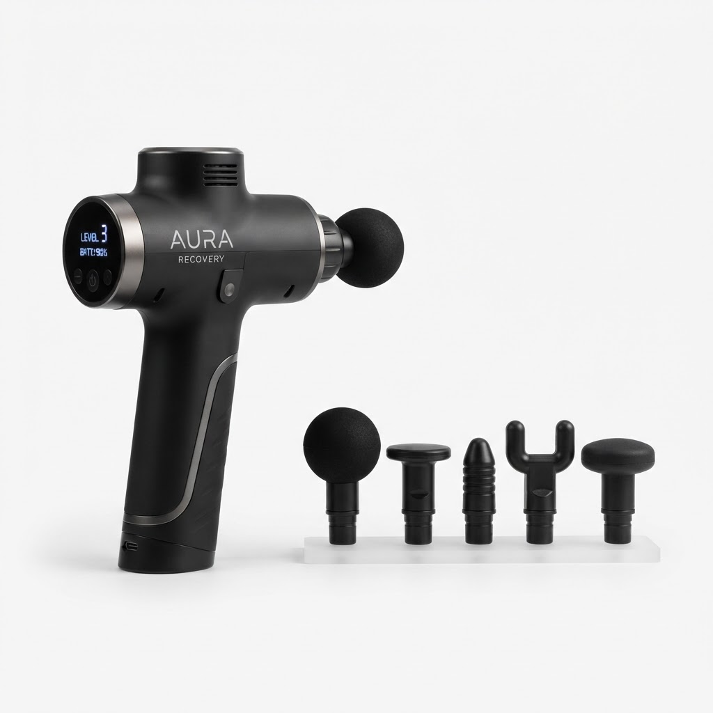 Portable Massage Gun (20 Speed Settings)
