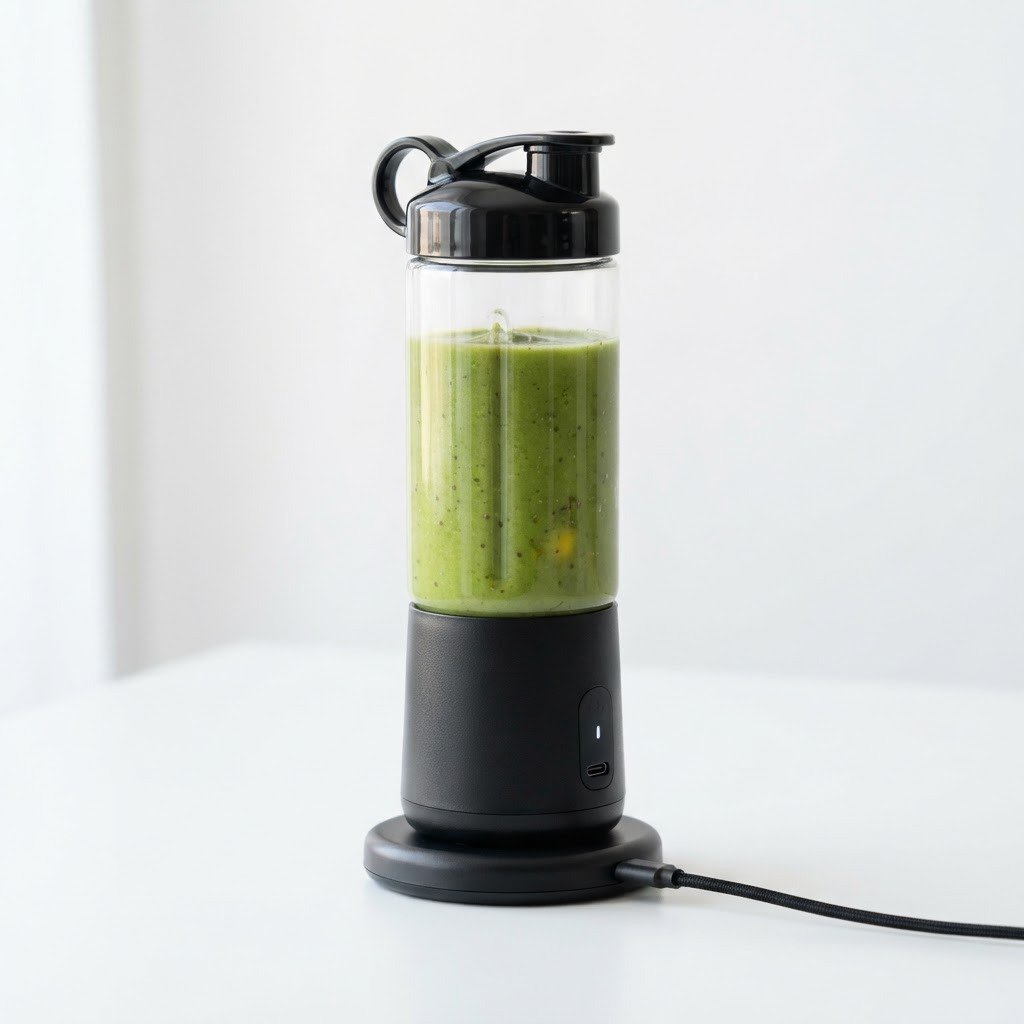 Portable USB Rechargeable Blender Bottle