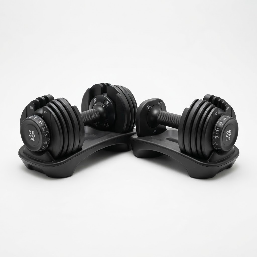 Adjustable Selector Dumbbell Pair
