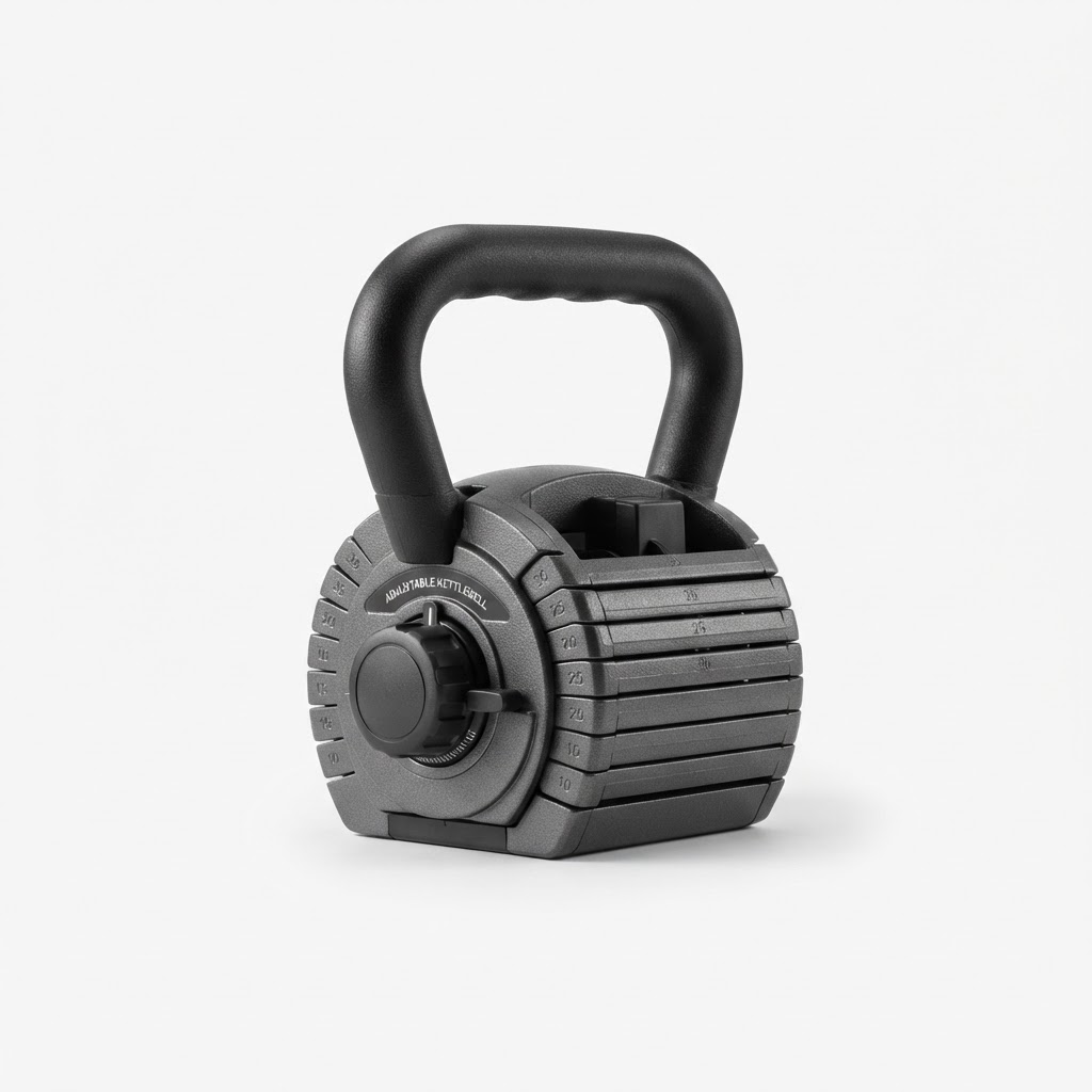 Adjustable Kettlebell with Quick-Change Weight System