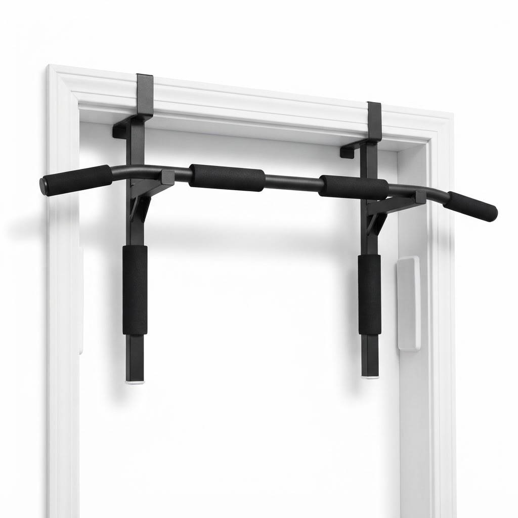 Heavy-Duty Doorway Pull-Up Bar with Multiple Grips