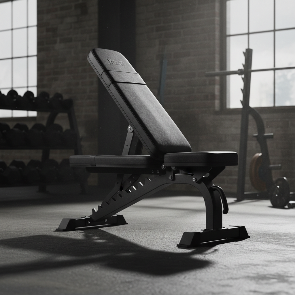 Keppi 1000LB Adjustable Weight Bench – Incline Decline Flat, Home Gym