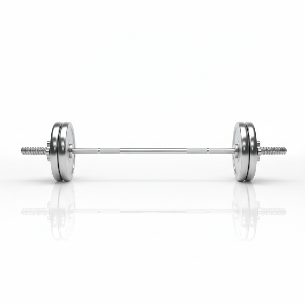 7ft Olympic Barbell – 1000 LB Chrome Finish