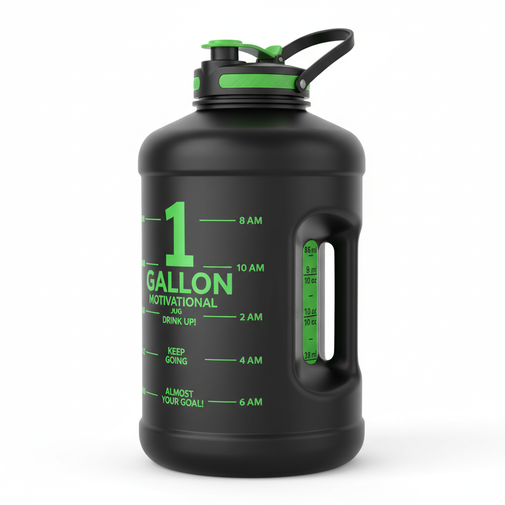 1 Gallon Motivational Water Jug