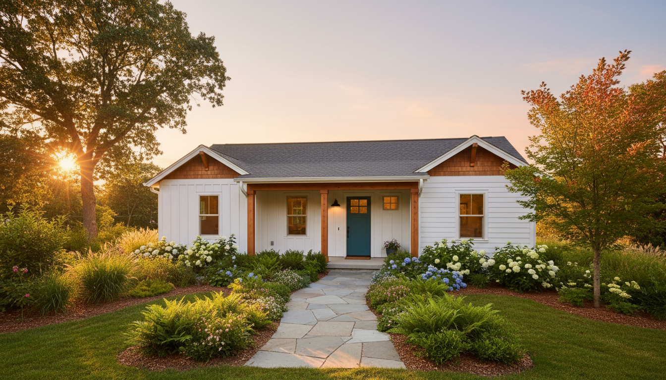 Beautiful ADU home exterior
