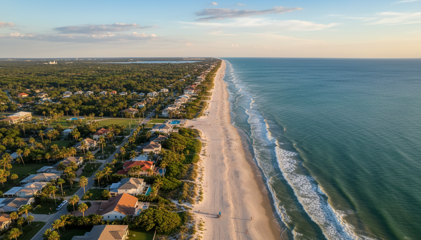 Brevard County Florida coastline