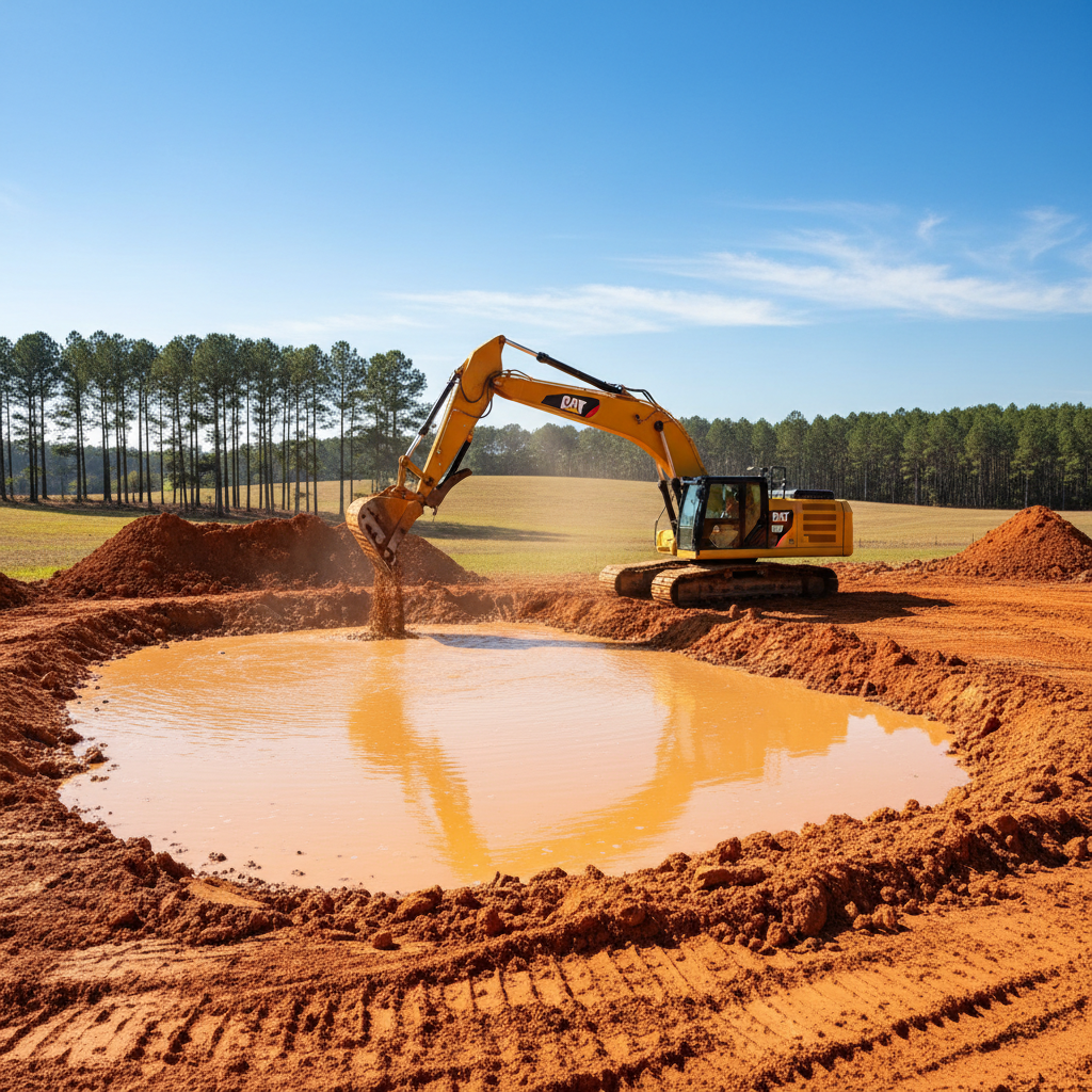 Pond Work