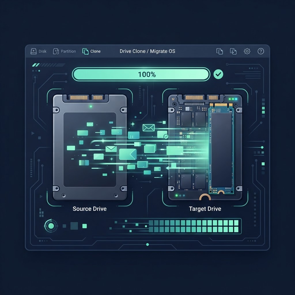 Clone a Drive on Windows with DiskGenius — OS Migration & Disk Cloning Guide