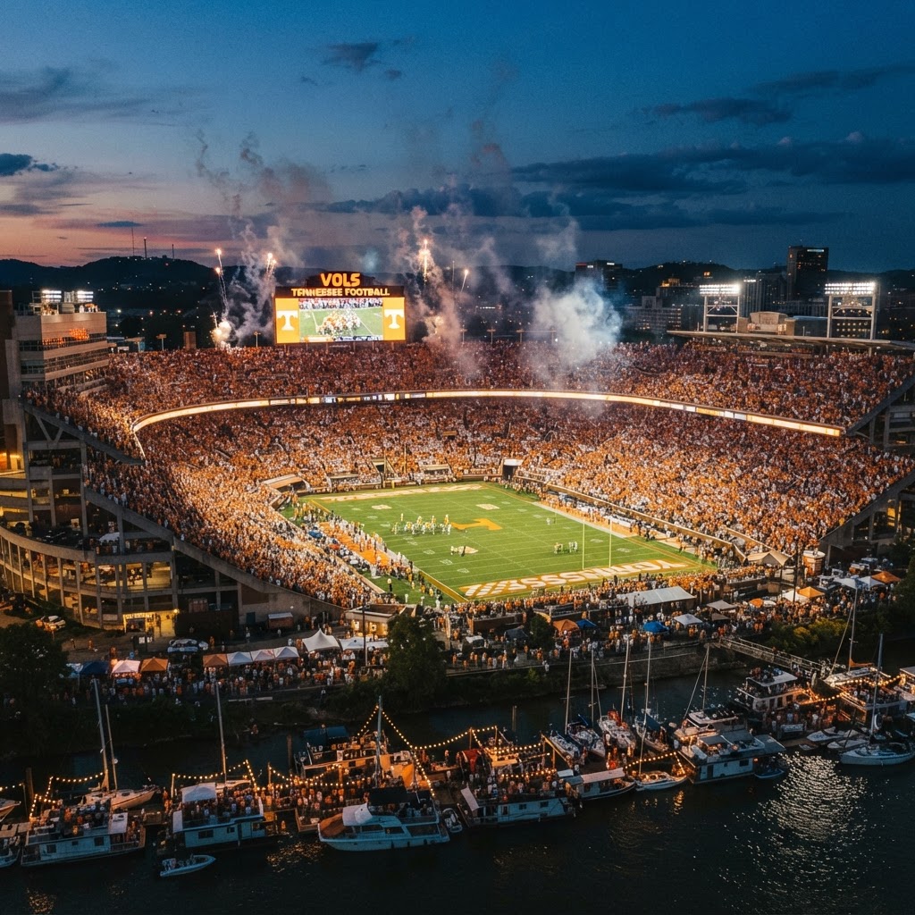 Trump Came to Knoxville for the Tennessee Football Game — and Neyland Roared Its Welcome