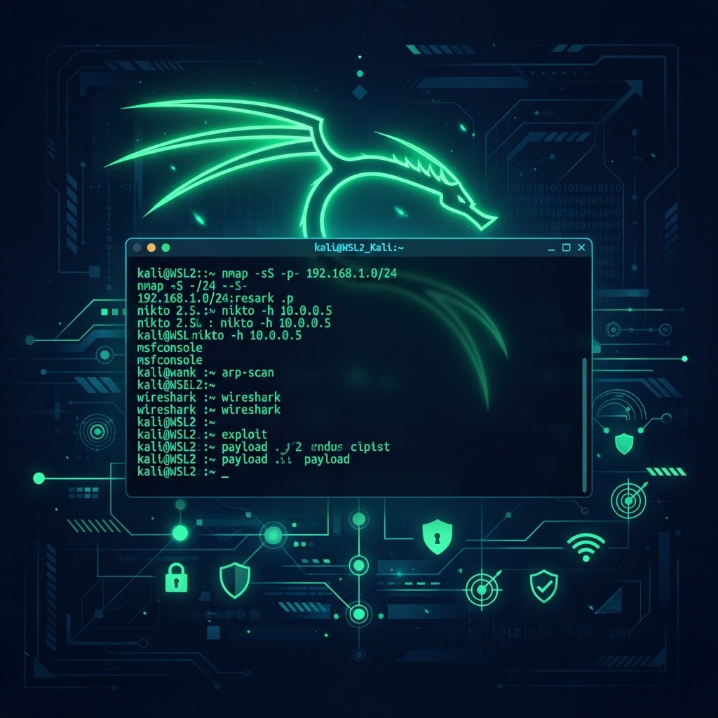 Install Kali Linux on Windows 11 with WSL2 and Win-KeX GUI — Complete Guide