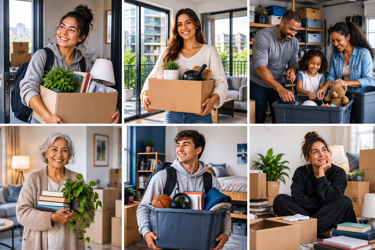 CleanOutz is perfect for renters, condo owners, families, seniors, students, and anyone overwhelmed by clutter.