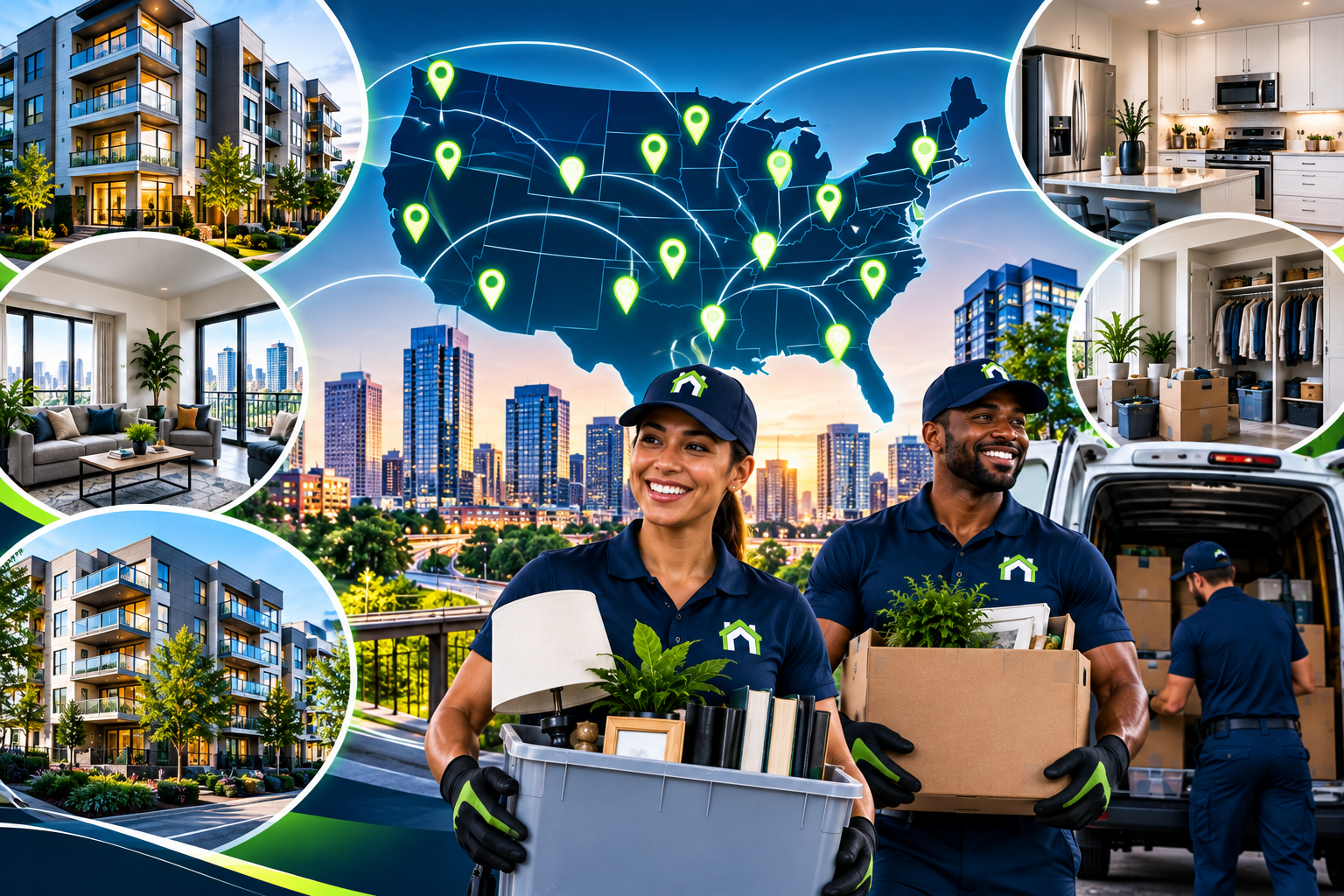 CleanOutz crews serving markets across the USA — fast small-space cleanouts for apartments, condos, closets, and garages.