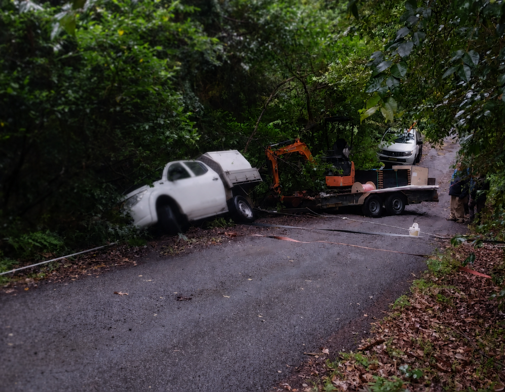 Truck and trailer recovery