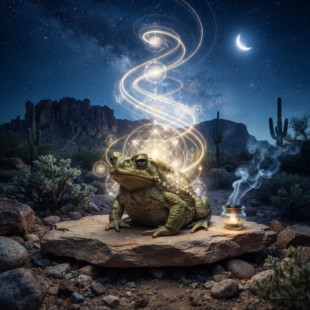 Bufo Alvarius: El Viaje a la Unidad a través de la Medicina del Desierto de Sonora