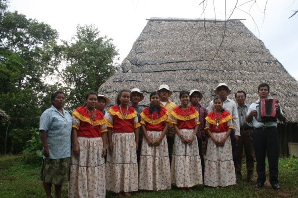 Comunidad Bribri de la zona