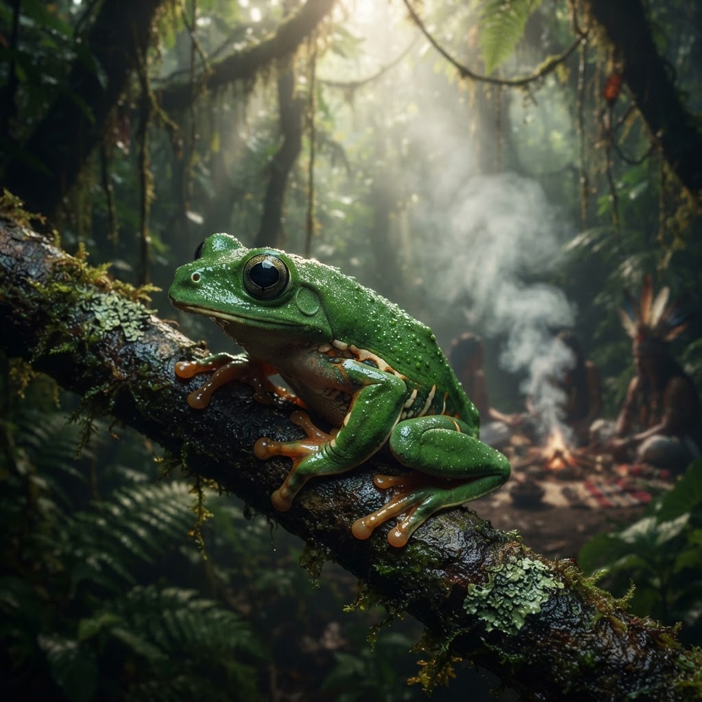 Kambo: El Secreto de la Rana Mono Gigante y el Poder de los Péptidos Amazónicos